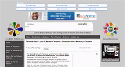 Desktop Screenshot of banks-tanzania.com
